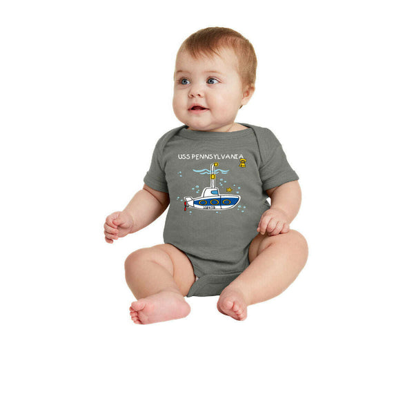 USS Pennsylvania SSBN-735 Baby, Toddler, and Youth Shirt