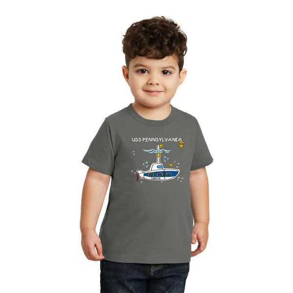 USS Pennsylvania SSBN-735 Baby, Toddler, and Youth Shirt