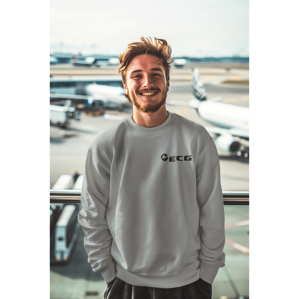 ai-created-mockup-of-a-smiling-man-wearing-a-sweatshirt-at-an-airport-m40551