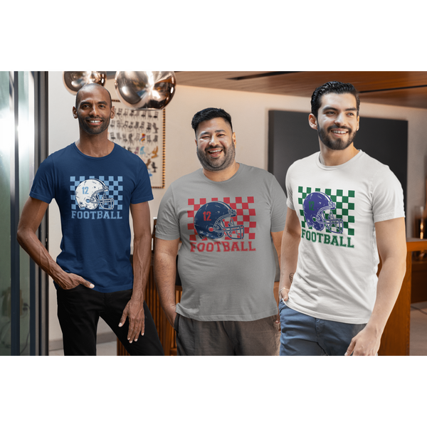 Football Checkered Tee