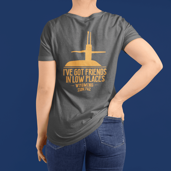 USS Wyoming Friends In Low Places Tee