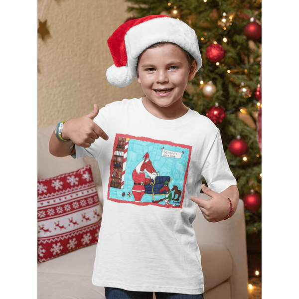 Youth Cowboy Jack Santa Claus T-Shirt