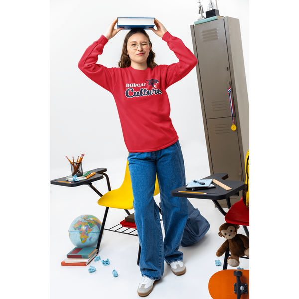 comfort-colors-sweatshirt-mockup-of-a-young-woman-student-carrying-a-textbook-on-her-head-m57183