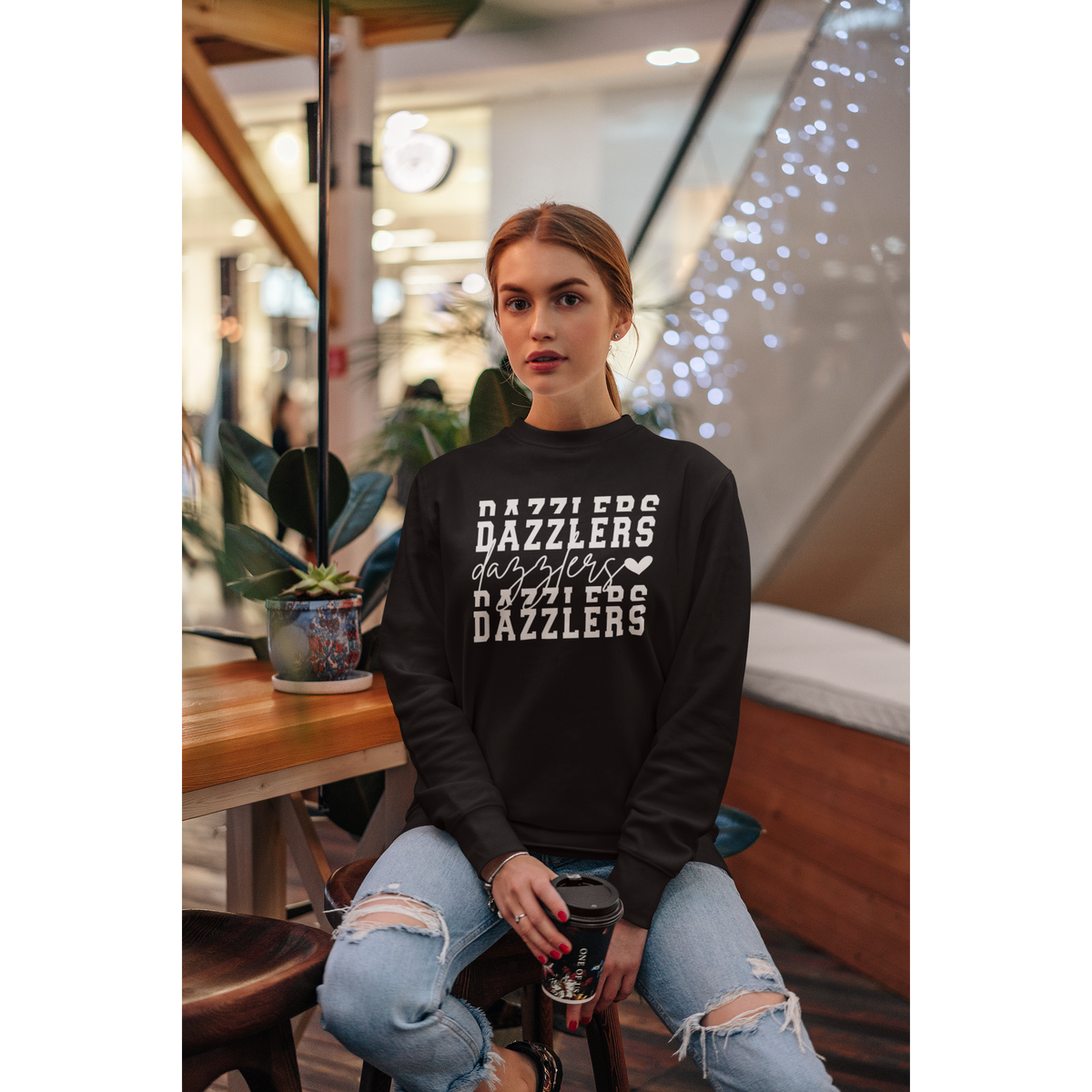 Lisa Allen's Dazzlers Sweatshirt CM Design and Gifts