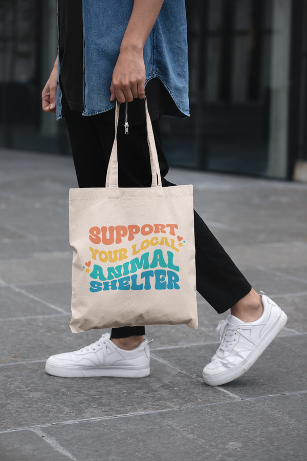 Tails Of Hope- Support Your Local Animal Shelter Tote
