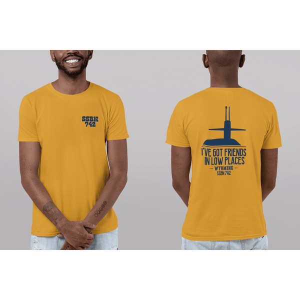 USS Wyoming Friends In Low Places Tee