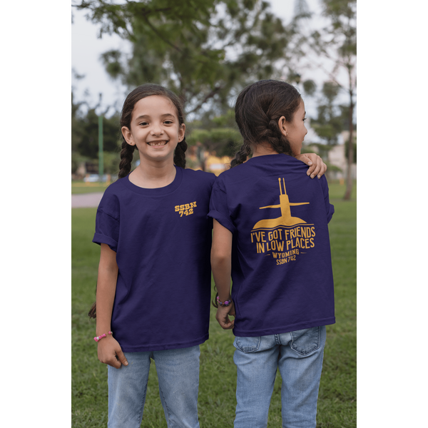 USS Wyoming Friends In Low Places Tee