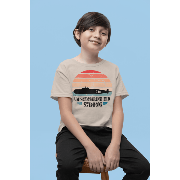 USS Maryland Submarine Kid Tee