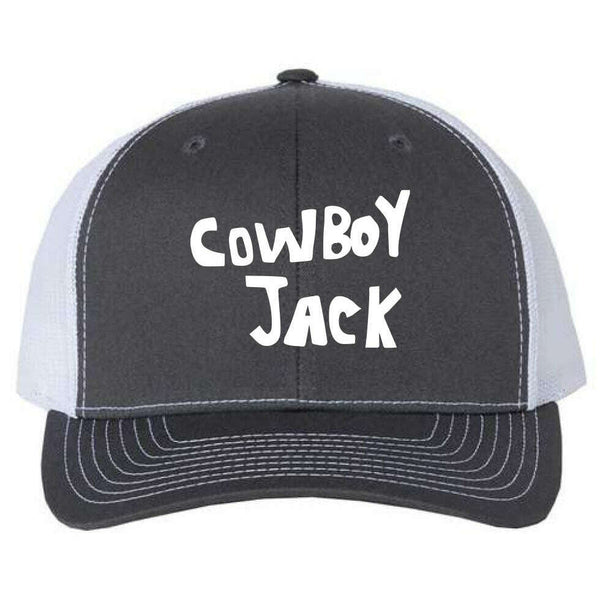 Cowboy Jack Hat Charcoal Snapback