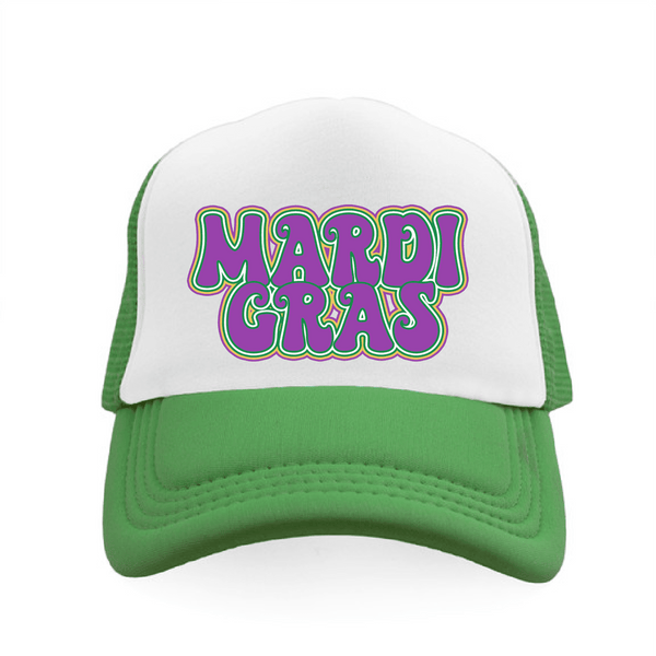 Mardi Gras Foam Trucker Hat