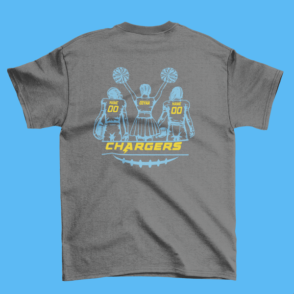 CCYAA Chargers Fan Tees