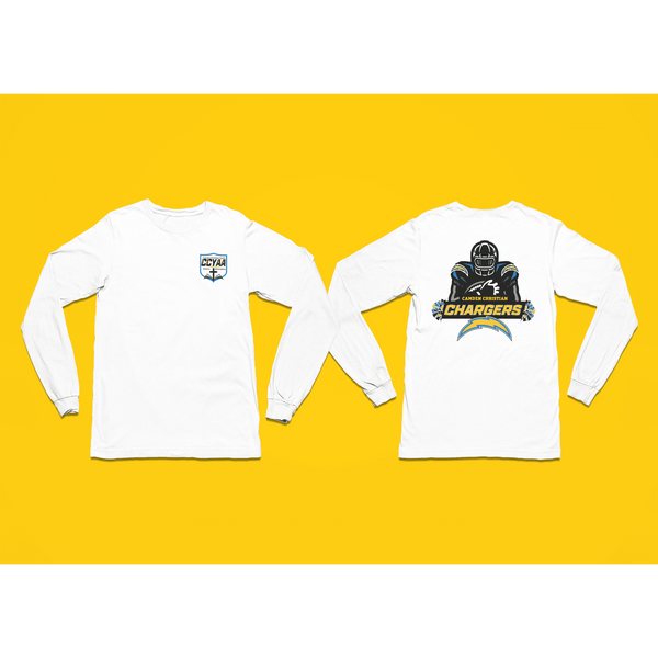 CCYAA Chargers Long Sleeve Adult Tee