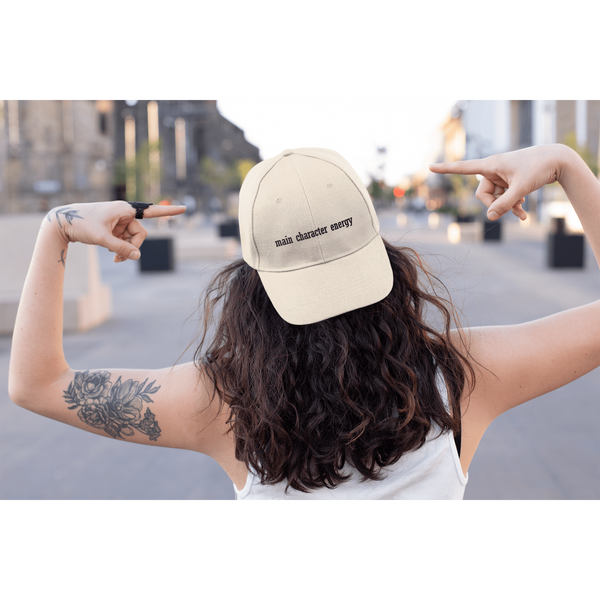 mockup-of-a-tattooed-woman-in-the-street-pointing-at-her-dad-hat-27038_1