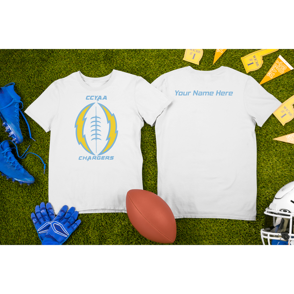 CCYAA Chargers Football Adult Tee