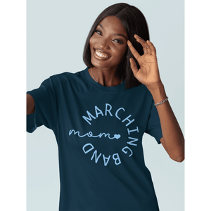 round-neck-t-shirt-mockup-featuring-a-cheerful-woman-in-a-studio-taking-a-selfie-m54108