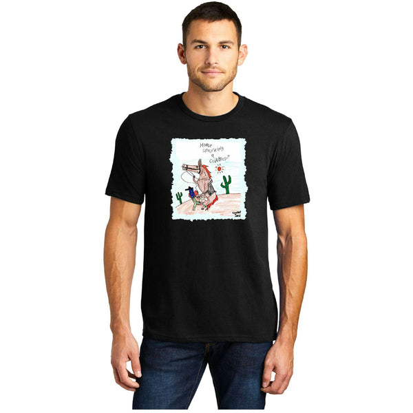 Horse Spanking a Cowboy T-Shirt