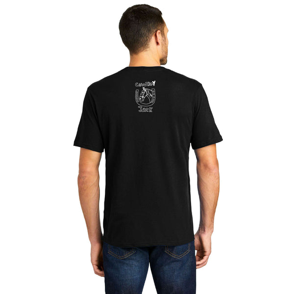 Cowboy on a Horse Side View T-Shirt