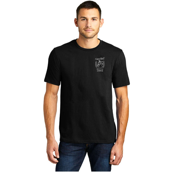 Cowboy on a Horse Side View T-Shirt