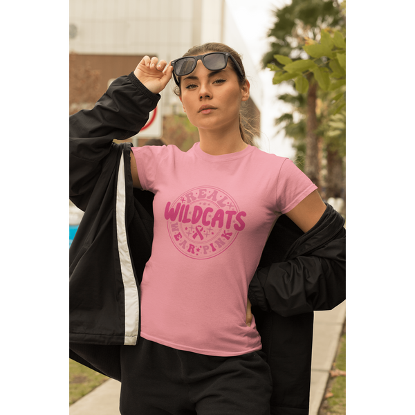 Real Wildcats Wear Pink Tee and Hoodie