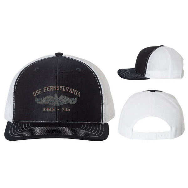 USS Pennsylvania Snapback Trucker Hat