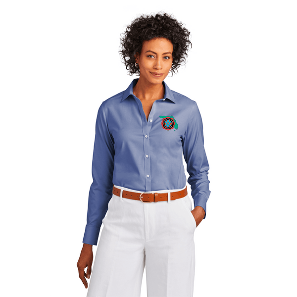 FFCA Brooks Brothers Wrinkle-Free Stretch Pinpoint Shirt
