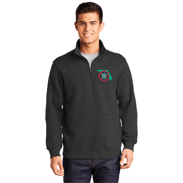 FFCA Embroidered 1/4 Zip Up Sweatshirt